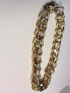 Vintage Gold Tone Bike Chain Link Bracelet
